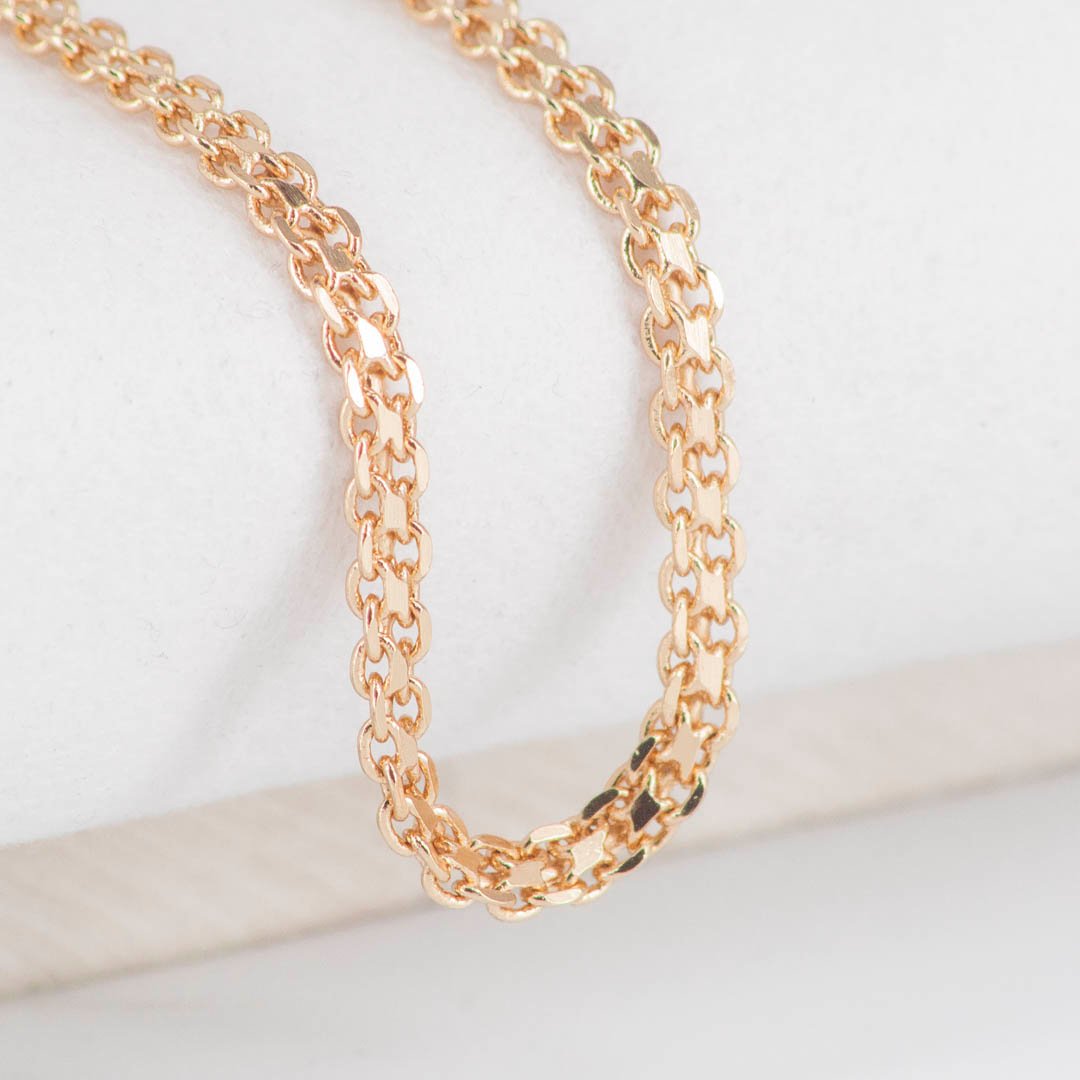 CADENA TEJIDO CHINO 4MM- 45CM