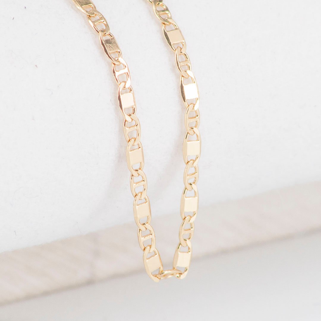 CADENA ESCALERA PLANA X ESCALERA 2.5MM-45CM