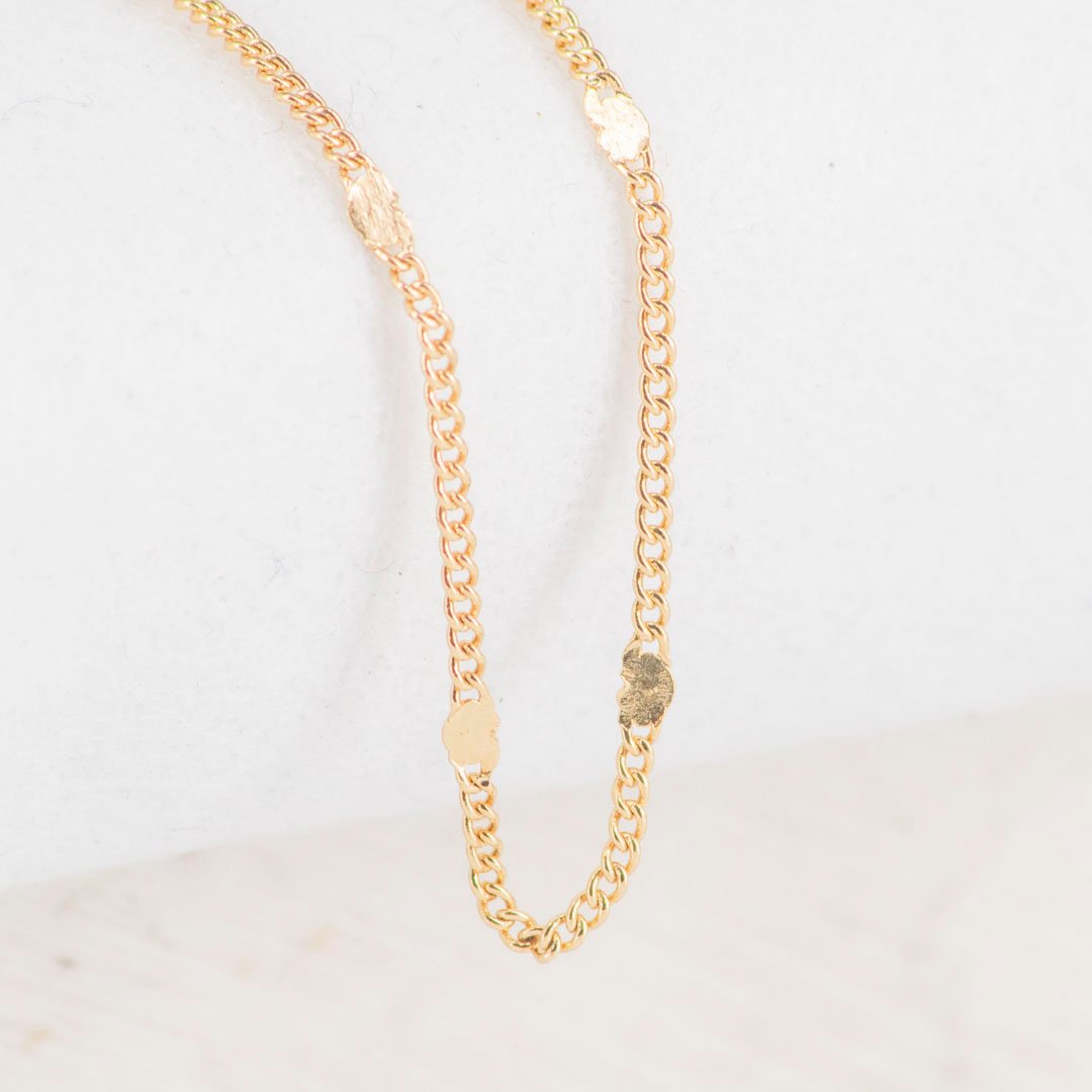 CADENA CUBANA CORAZON 2MM-50CM