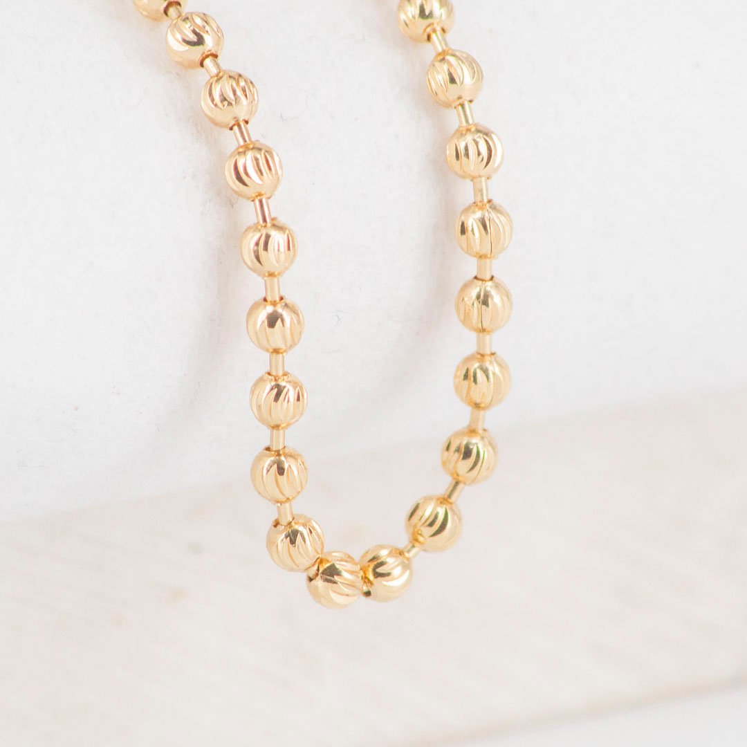 CADENA MILITAR BALIN ITALIANO 3MM - 50CM