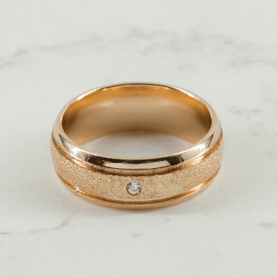 ARGOLLA TALLADA DOS LINEAS CIRCON