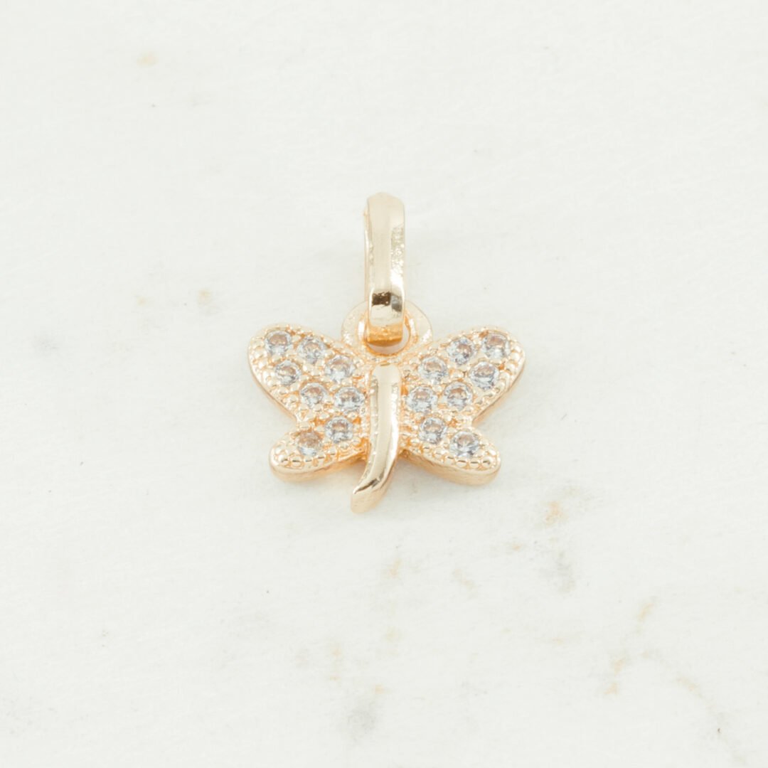 DIJE MARIPOSA CIRCONIAS