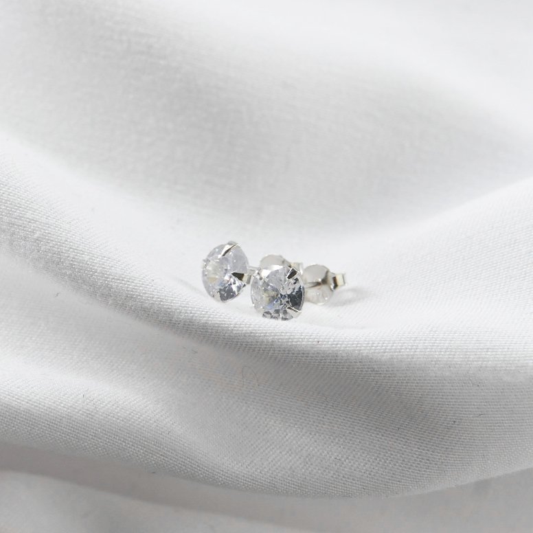 TOPO CIRCON REDONDO 6MM