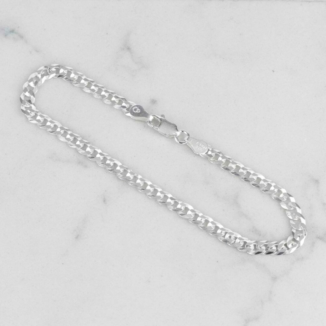 PULSERA CUBANA 4MM-19CM