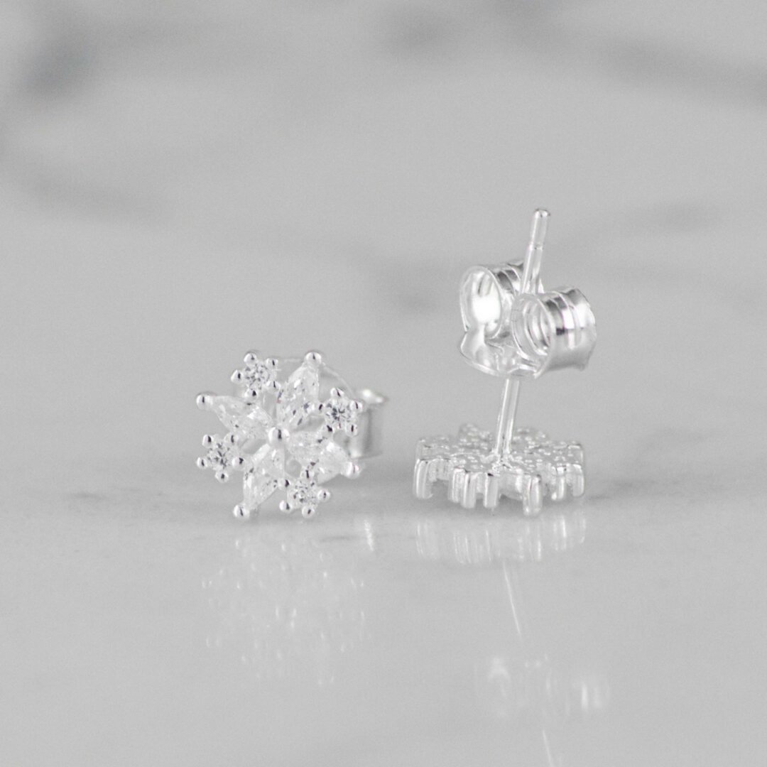 TOPO FLOR CRISTALES 4 PETALOS