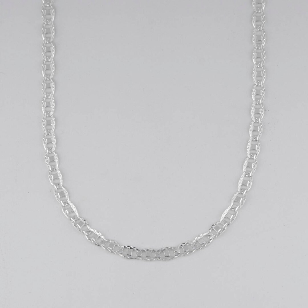 CADENA ESCALERA PLANA DIAMANTADA 3.5MM-60CM