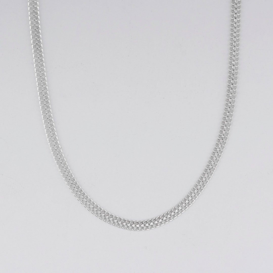 CADENA CUBANA DOBLE 3MM-45CM