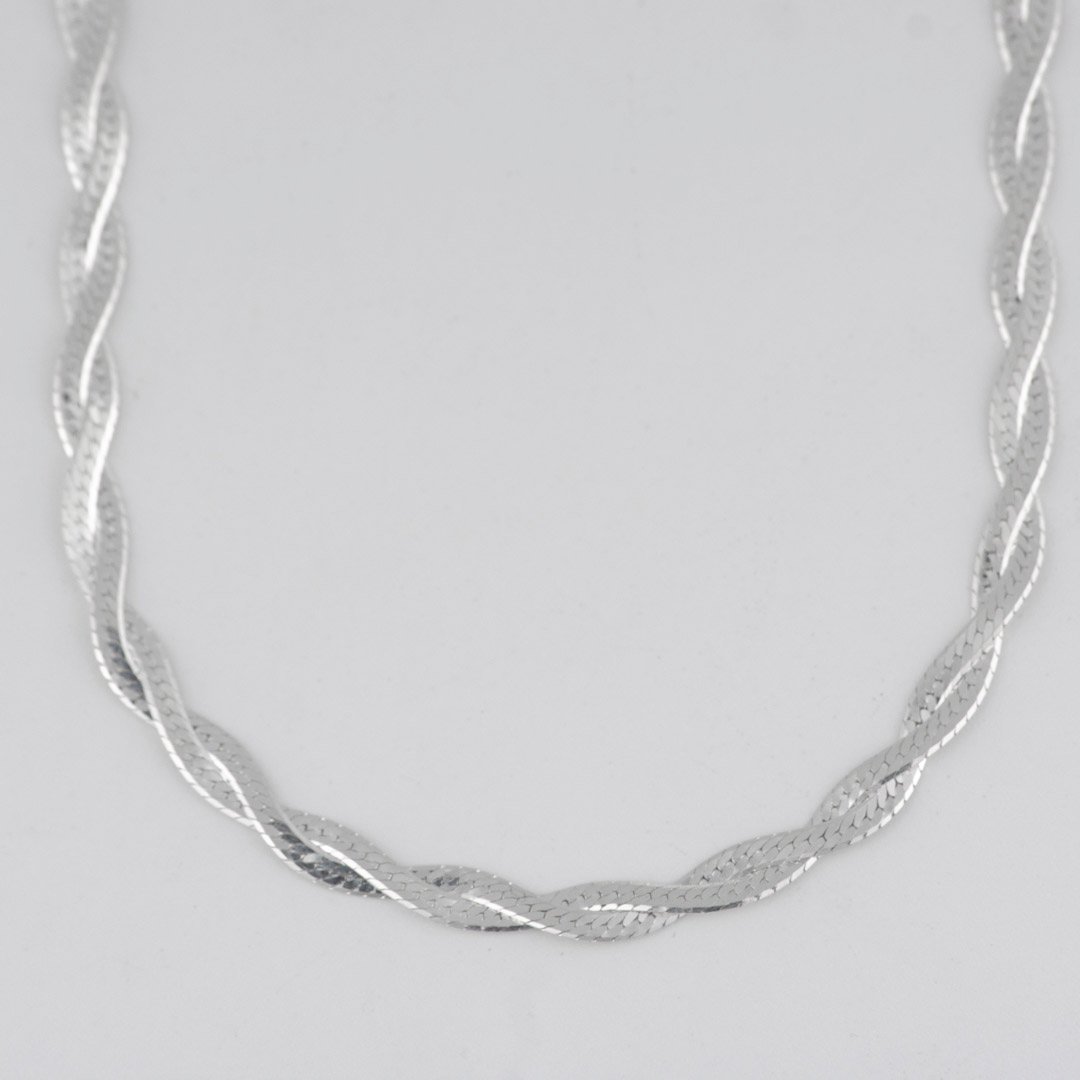 CADENA TRENZADA 3MM-45CM