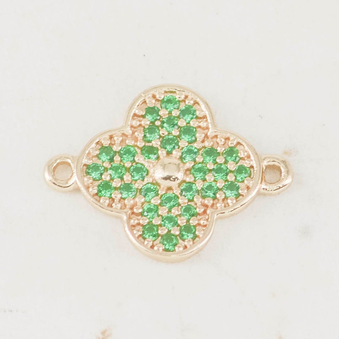 HERRAJE VAN CLEEF CIRCONES ESMERALDA