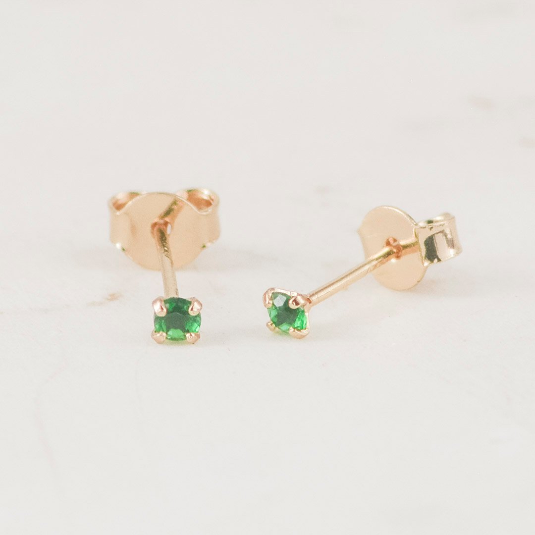 TOPO ESMERALDA REDONDO 2.5MM