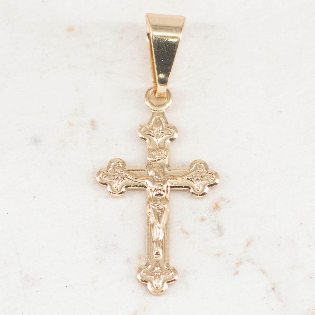 DIJE CRUCIFIJO PUNTAS GRANDE